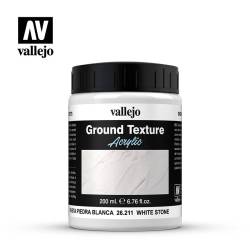 Vallejo Earth Textures- White Stone Paste 200ml.