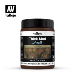 Brown Thick Mud Weathering Effect 200ml Bottle