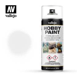 Vallejo Hobby Paint - White 400ml Spray Can