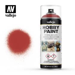 Vallejo Hobby Paint - Scarlet Red 400ml Spray Can