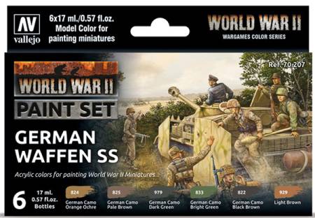 WWII Paint Set - German Waffen SS