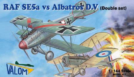 Valom RAF SE5a vs Albatros D.V (Four Kits)