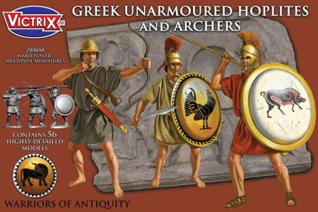 Ancient Greek Unarmored Hoplites & Archers