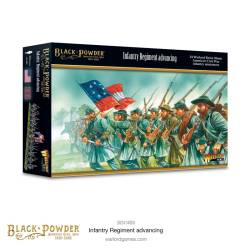 American Civil War: Infantry Regiment Advancing