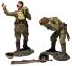 Gas Lads! Gas! - WWI British Officer Yells Warning while Soldier Dons His Mask 1917-18 - ONLY 1 AVAILABLE AT THIS PRICE