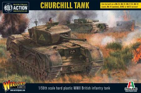 WWII British Churchill Tank