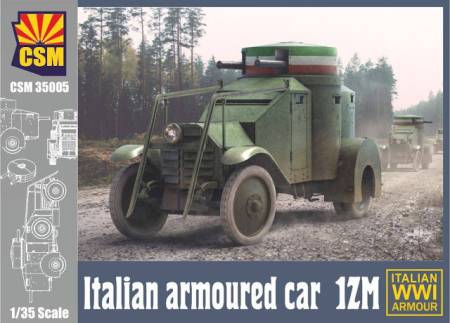 WWI ITALIAN ARMOURED CAR LANCIA 1ZM
