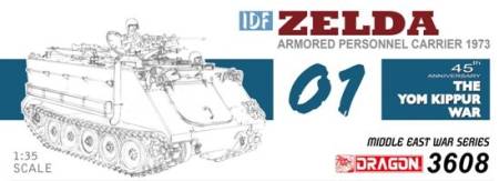 IDF Zelda M113 Armored Personnel Carrier Yom Kippur War 1973