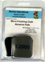 2x2 Micro Finishing Cloth Abrasive Pads