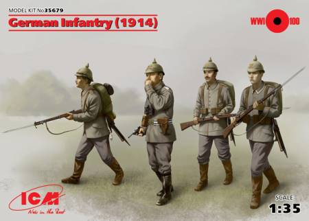 WWI German Infantry 1914