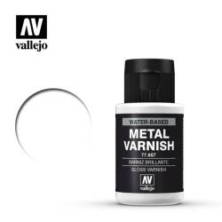 Vallejo Metal Color: Gloss Metal Varnish 32ml Bottle