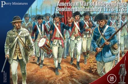 Perry Miniatures American War of Independence Continental Line 1776-1783 