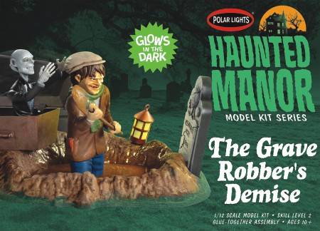 Haunted Manor The Grave Robbers Demise Glow-in-the-Dark Diorama Set
