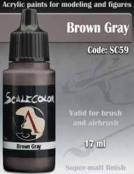Brown Gray Paint 17ml