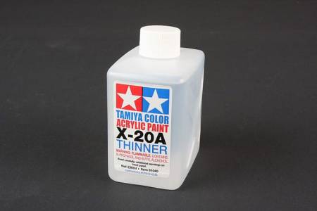 Acrylic Poly Thinner X-20A 250ml Bottle