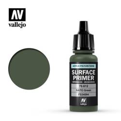 Vallejo Surface Primers: NATO Green 17ml Bottle