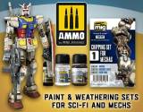 Ammo Paint & Weathering Sets For Sci-Fi and Mechs