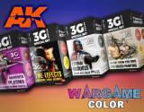AK Interactive 3G Acrylic Wargame and Fantasy Paint Sets