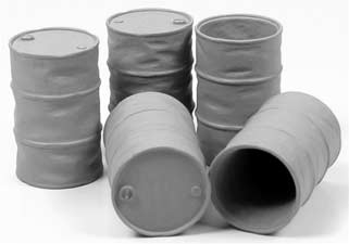 Dented 55 Gallon Drums with Open & Closed Tops