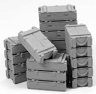 Stacked US Ammo Crates