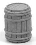 Half Closed Wooden Barrels