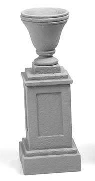 Pedestal with Flower Pot