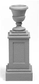 Pedestal with Flower Pot
