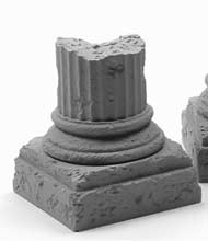 Greco-Roman Short Ruined Column Base