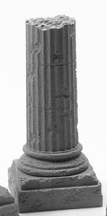 Greco-Roman Tall Ruined Column Base