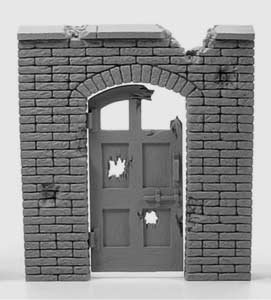 Damaged Doorway