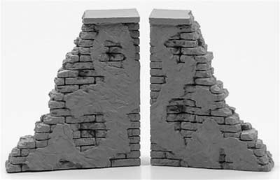 Short Ruined Wall Sections
