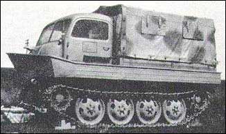 Raupenschlepper Ost (RSO) Type 01, Flotation Version
