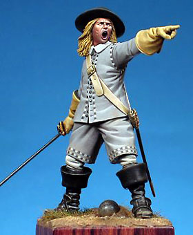 Dragoon Officer, English Civil War 1645