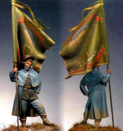 Union Flag Bearer, 69th Regiment, Irish Brigade, Fredericksburg 1862