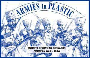 Crimean War 1854 Mounted Russian Cossacks, Crimean War 1854
