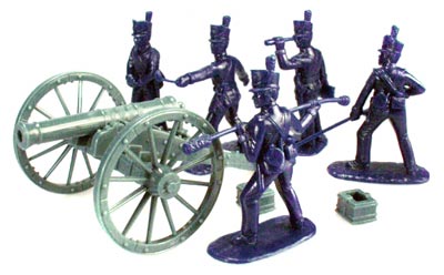 1815 Set 5856 NIB Armies in Plastic Napoleonic Wars French Artillery Waterloo