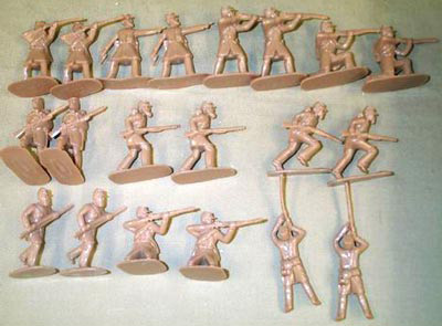 American Civl War Confederate Butternut Infantry