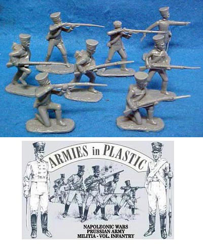Napoleonic Wars Prussian Army Militia Volunteer Infantry