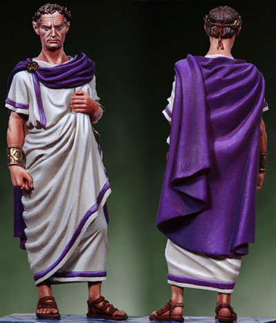 Michigan Toy Soldier Company : Andrea Miniatures - Julius Caesar 44 BC