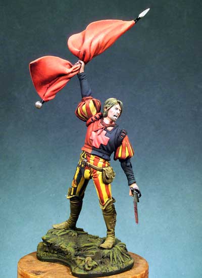 Landsknecht Standard Bearer 1505