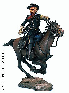 Mounted General George Custer