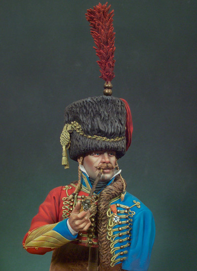 French Hussar Officer 1800-10