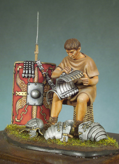 Roman Soldier in Camp 125 AD