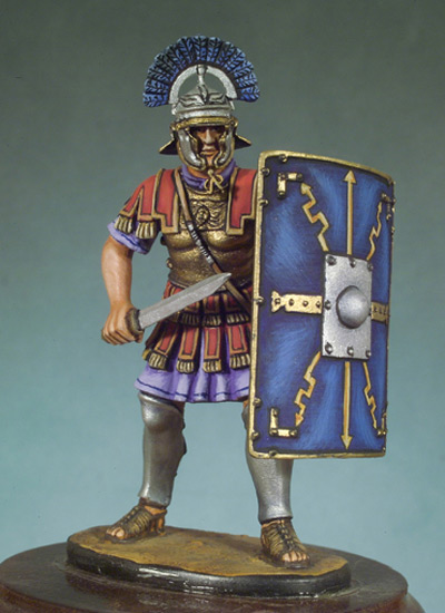 Roman Centurion in Battle 125 AD