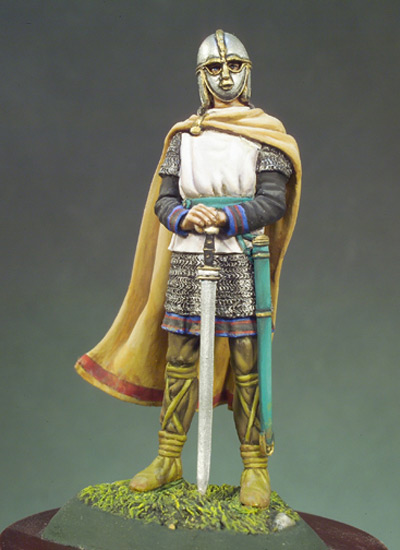 Frontline Altaya 54mm Medieval Figure KK28 Saxon Warrior 9th Century 
