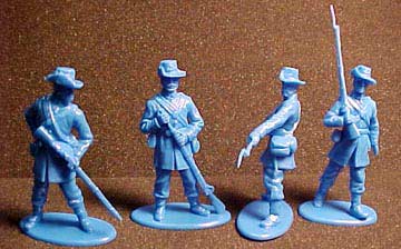 Details about   Painted Tin Toy Soldier General Ulysses Grant 54mm 1/32 Miniature 