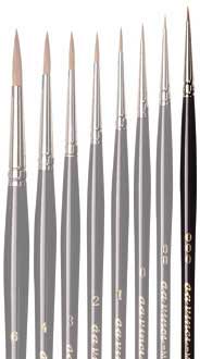 Series 36 - Size 3/0 Kolinsky Sable Brush