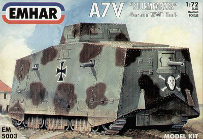 WWI A7V German Tank