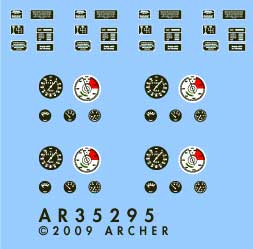 SdKfz 7 Instruments & Placards