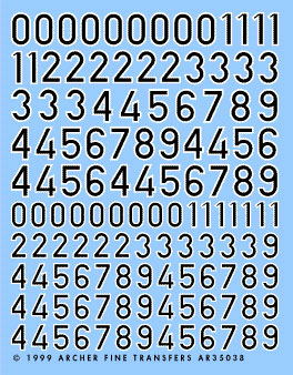 German Turret Numbers